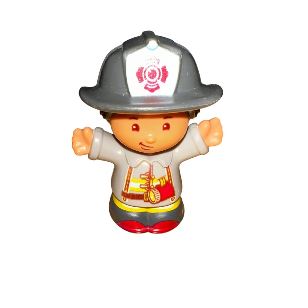 Fisher-Price Little People Firefighter‎ Figure Toy Pretend Play Rescue